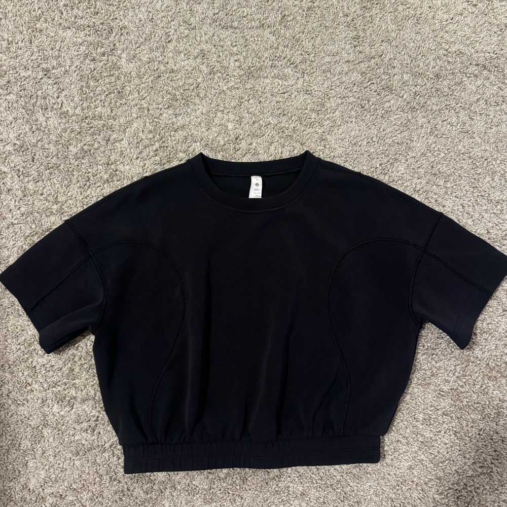 Lululemon Softstream Gathered shirt - lightly worn!